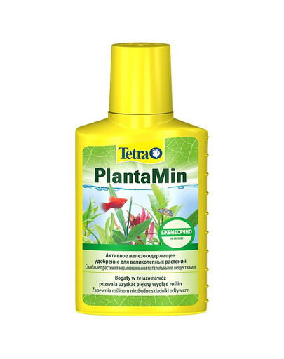 TETRA PlantaMin 250ml Mēslojums akvārija augiem - veicina floras augšanu