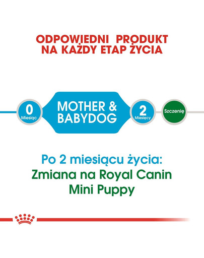 ROYAL CANIN Mini Starter Mother & Babydog 8 kg sausā barība mātītēm un kucēm grūtniecēm un kucēniem laktācijas periodā, 4-8 nedēļas, mazām šķirnēm