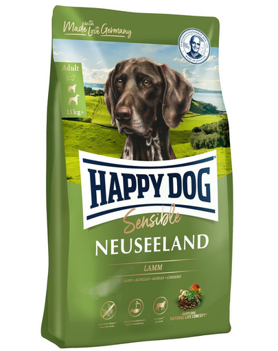 Happy Dog Neuseeland sausā barība 300 g