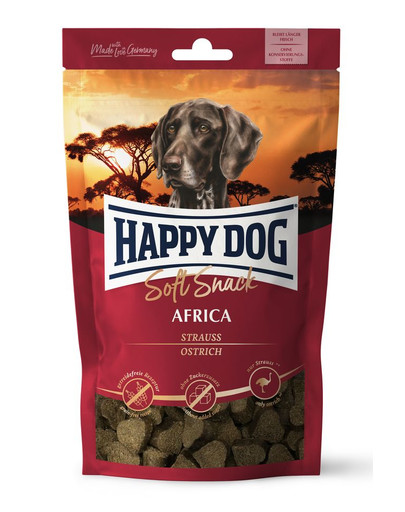 HAPPY DOG Soft Snack Africa 100 g strauss