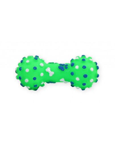 PET NOVA DOG LIFE STYLE rotaļlieta hantele 10,5 cm, zaļa