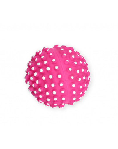 PET NOVA DOG LIFE STYLE Eža bumba 6,5 cm rozā krāsā