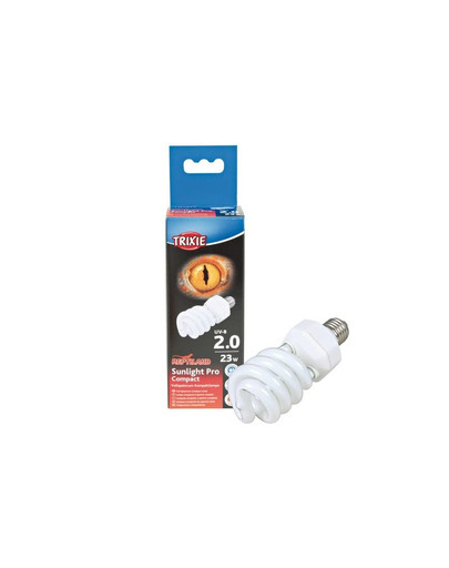 Trixie kompaktinė lempa Sunlight Pro 2.0 UV 23 W 15.2x6 cm