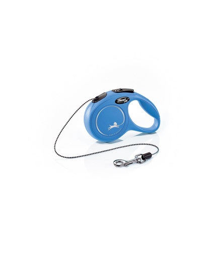 Flexi New Classic XS pavada (virve), 3 m, līdz 8 kg
