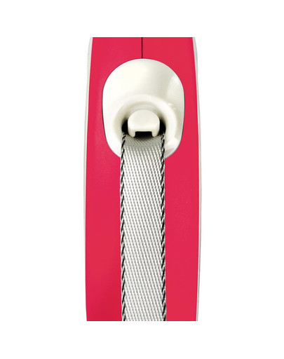 FLEXI New Comfort XS Tape 3 m red automātiskā pavada, sarkana