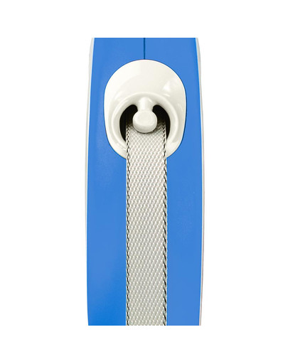 FLEXI New Comfort M Tape 5 m blue automātiskā pavada, zila