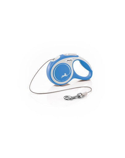 FLEXI New Comfort XS Cord 3 m blue automātiskā pavada, zila