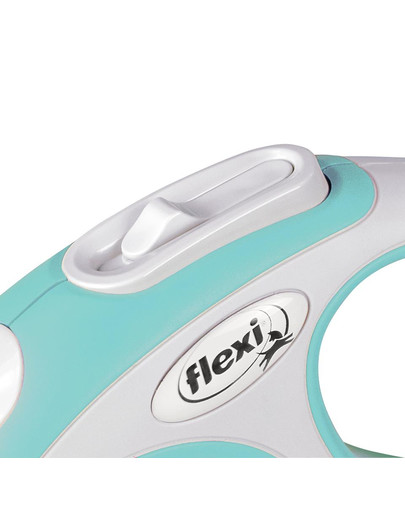 FLEXI New Comfort XS Cord 3 m light blue automātiskā pavada, gaiši zila