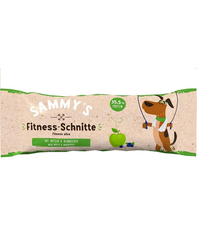 BOSCH SAMMY'S Fitness batoniņš ābols un zemene 25 g