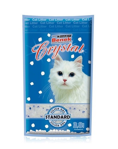 BENEK Super crystal kačių kraikas7.6 l x 2 (15.2 l)