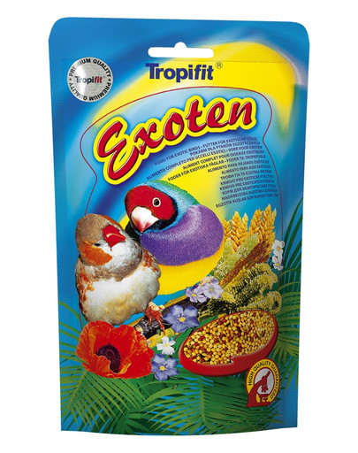 TROPIFIT Exoten eksotisko putnu barība 700 g