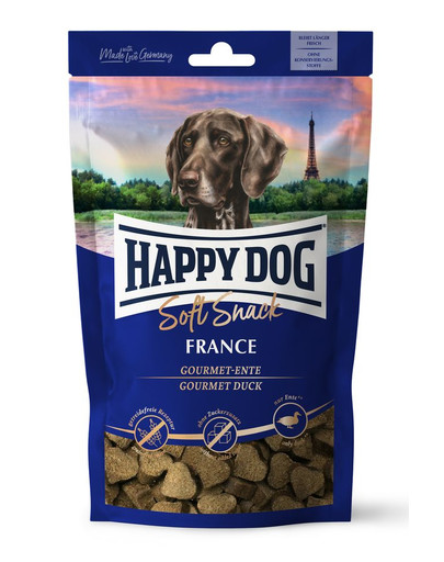 HAPPY DOG Soft Snack France 100 g pīles gaļa