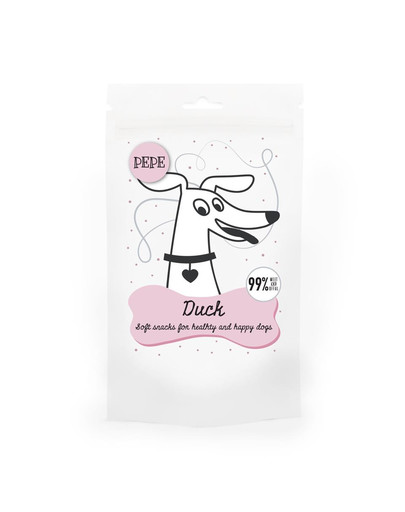 PEPE ANIMAL PACK Mini Chunkies Duck 80 g Pīļu našķi