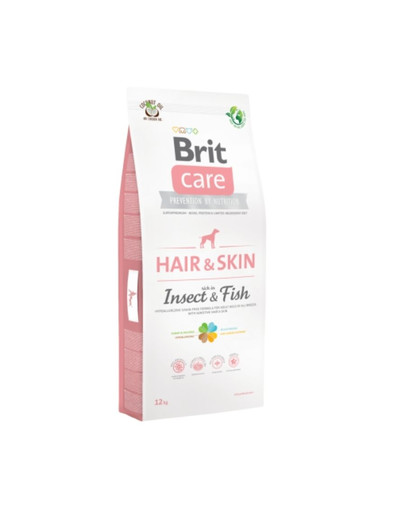BRIT Care Dog Adult Hair&Skin Insect&Fish 12 kg
