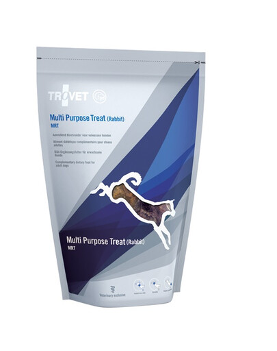 TROVET Multi Purpose Treat Rabbit MRT funkcionālie suņu našķi trušiem 400 g