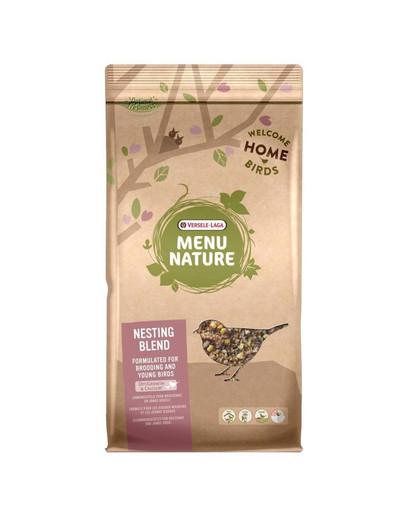 VERSELE-LAGA Nesting Blend 2,5 kg - maisījums ar augstu olbaltumvielu saturu, ar austeru čaumalām, olām, sausiņiem un kukaiņiem perēšanas, mazuļu audzināšanas laikam/pavasarim-vasarai