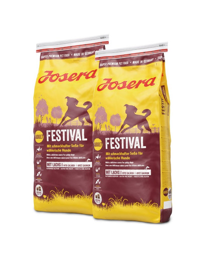 JOSERA Dog Festival prasīgiem suņiem  15 kg