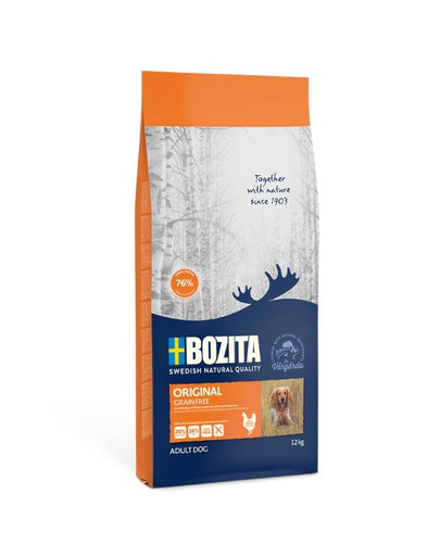 BOZITA Original Grain Free barība bez graudiem 12 kg