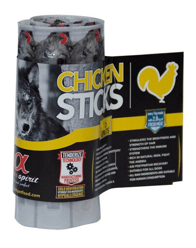 ALPHA SPIRIT Vistas nūjiņas suņiem Blistry 160 g