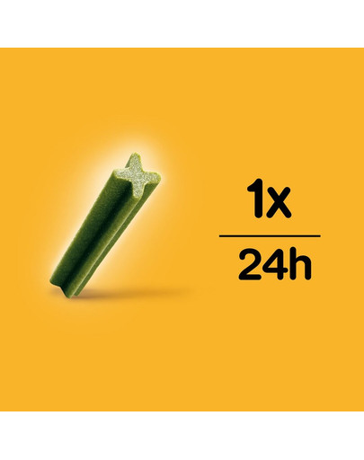 PEDIGREE DentaStix Daily Fresh vistas gaļas garša vidēja lieluma suņiem 28x180g