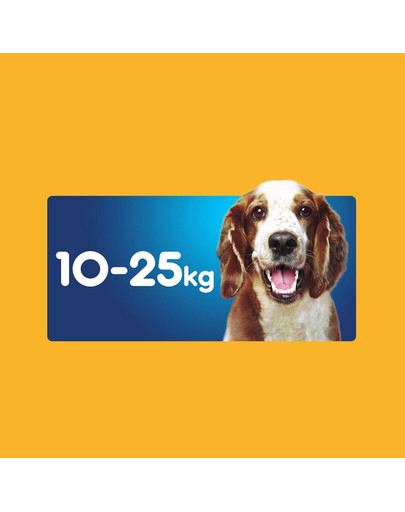 PEDIGREE DentaStix Daily Fresh vistas gaļas garša vidēja lieluma suņiem 28x180g