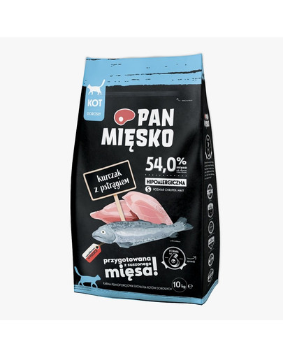 PAN MIĘSKO Vistas gaļa ar foreli S 10 kg