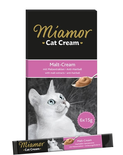 MIAMOR Cat Cream iesala pasta 6 x 15 ml