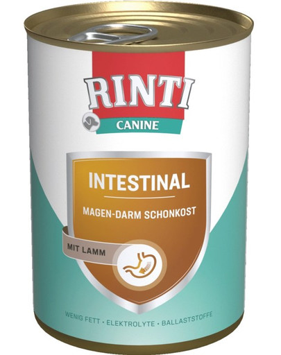 RINTI Canine Intestinal Jēra gaļa 800 g