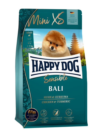 HAPPY DOG Mini XS Bali 1,3 kg maziem un miniatūriem suņiem