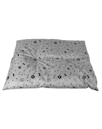 PET IDEA Suņu gultas spilvens M 75 x 50 cm, pelēks