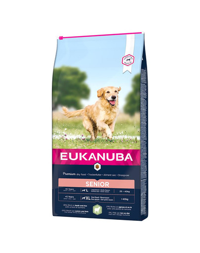 EUKANUBA Dog Dry Base Senior Large Breeds Lamb & Rice 2,5 kg