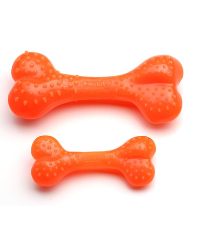 Comfy Mint Dental Bone žaislas oranžinis 8,5 cm