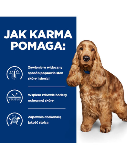 HILL'S Prescription Diet Canine z/d Diētiskā pilnvērtīgā barība nepanesības/alerģijas simptomu mazināšanai pieaugušiem suņiem 10kg