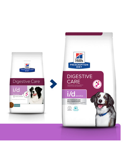 HILL'S Prescription Diet pieaugušiem suņiem barība kuņģa un zarnu trakta slimībām ar olu un rīsiem 12kg