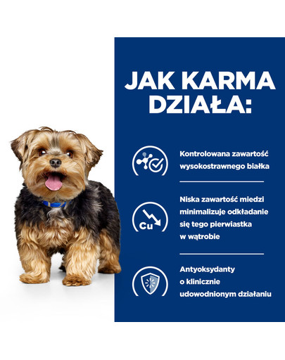 HILL'S Prescription Diet Canine l/d 4 kg barība suņiem ar aknu slimībām