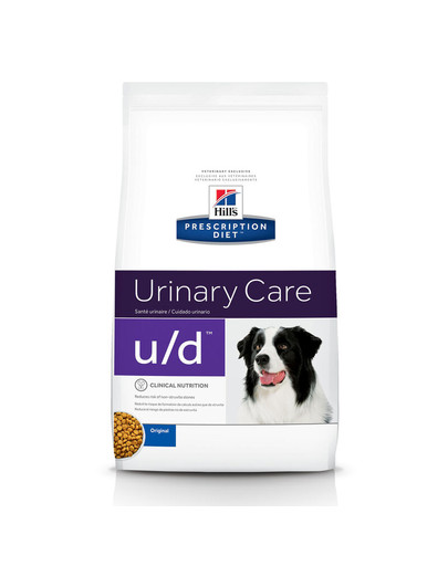 HILL'S Prescription Diet Canine u/d Urinary Care barība pieaugušiem un vecākiem suņiem 4kg
