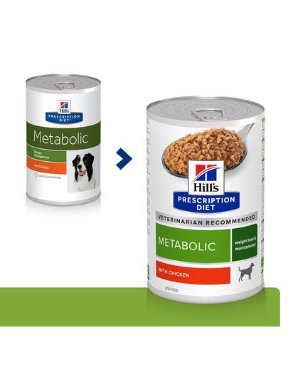 HILL'S Prescription Diet Canine Metabolic 370g barība suņiem ar lieko svaru