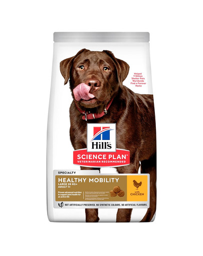 HILL'S Science Plan Canine Adult Healthy Mobility Large breed Chicken 14 kg
