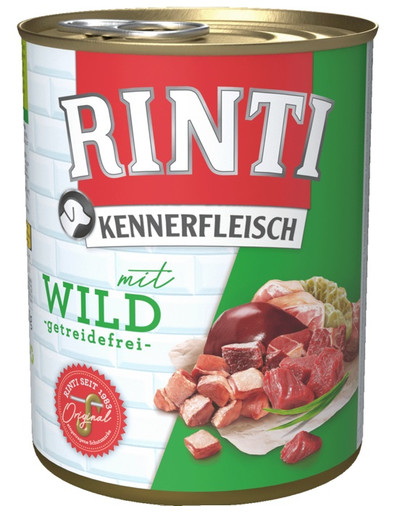 RINTI Kennerfleisch brieža gaļa 12 x 800 g