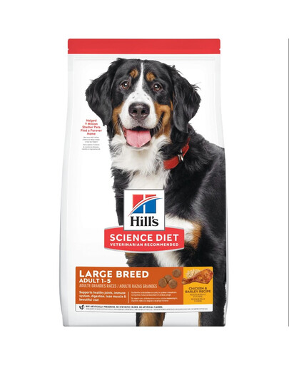 HILL'S Science Plan Adult Dog Large sausā barība ar vistas gaļu 28kg (2x14kg)