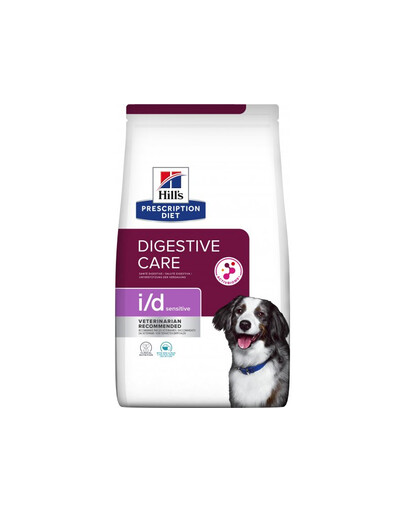 HILL'S Prescription Diet Sensitive i/d Activ Biome Canine rīsi un olas 24 (2 x 12 kg) suņiem ar barības nepanesamību un gremošanas problēmām