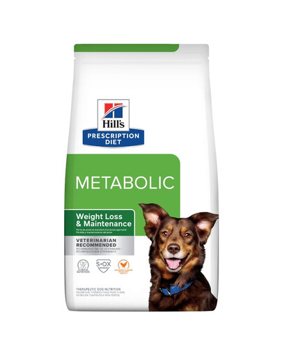 HILL'S Prescription Diet Canine Metabolisma diēta 8 kg (2 x 4 kg)
