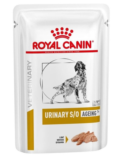 ROYAL CANIN barība suņiem ar urīna darbības traucējumiem +7 48 x 85 g