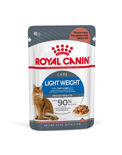 ROYAL CANIN Light Weight Care 48x85 g Svara kontrole 48x85 g mērcē