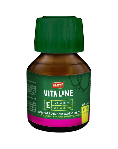 VITAPOL E vitamīns eksotiskiem putniem 50ml