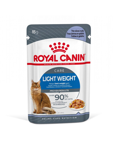 ROYAL CANIN Light Weight Care  želejā 24x85 g