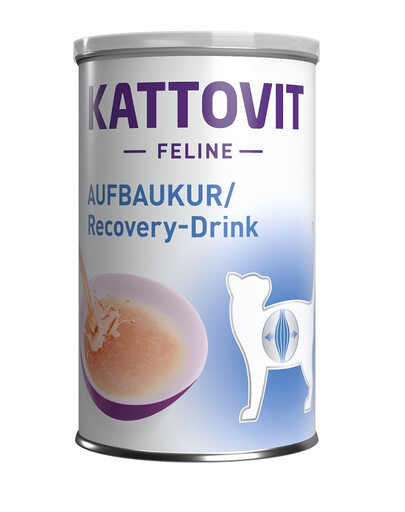KATTOVIT Recovery-Drink  Diētiskais dzēriens kaķiem Atjaunojošs dzēriens 135 ml