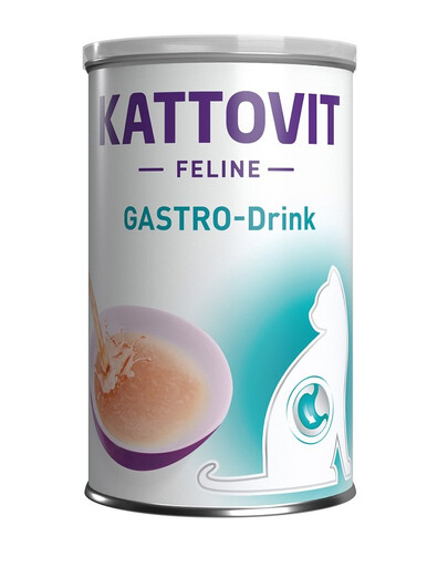 KATTOVIT diētiskais dzēriens kaķiem Gastro dzēriens 135 ml