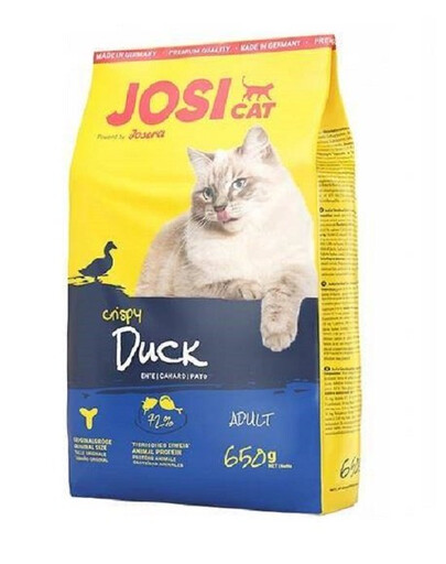 JOSERA JosiCat crispy duck 650g karma dla kotów