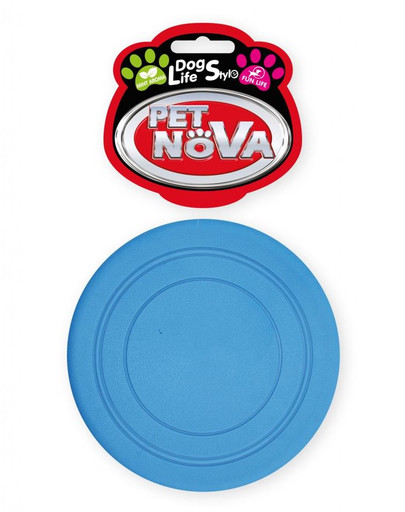 PET NOVA DOG LIFE STYLE frisbijs 18 cm, zils, piparmētru aromāts